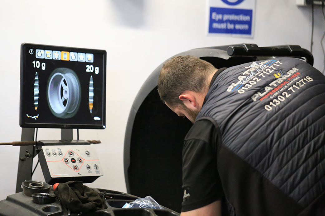 Selection of A-rated part worn tyres at Platinum Tyres Doncaster